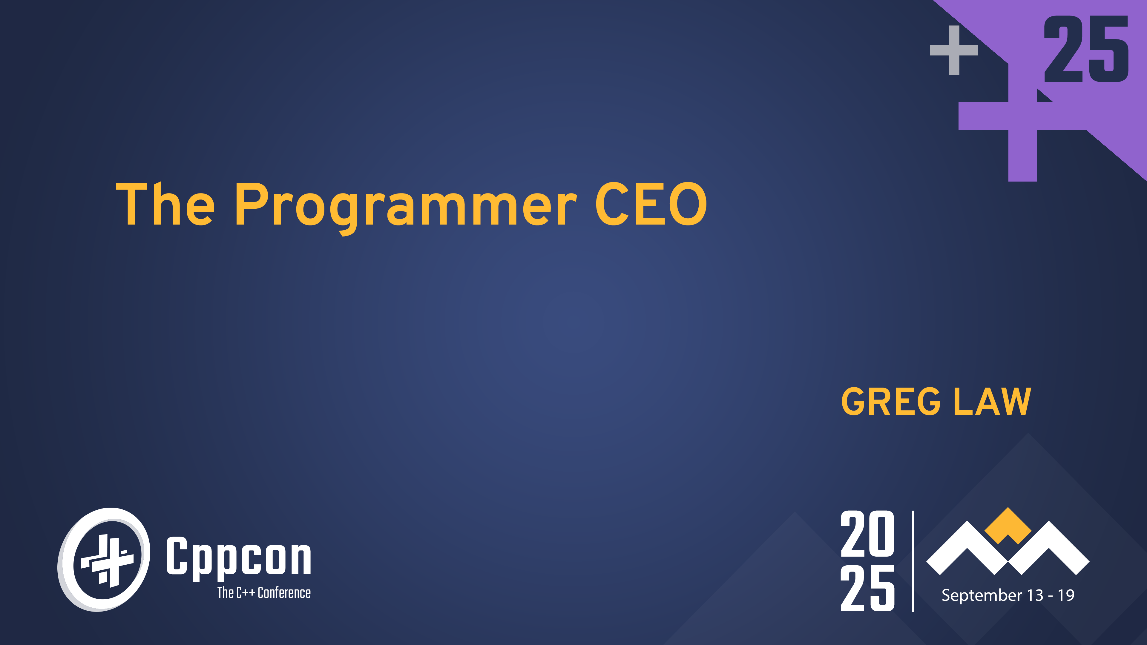 CppCon | The C++ Conference